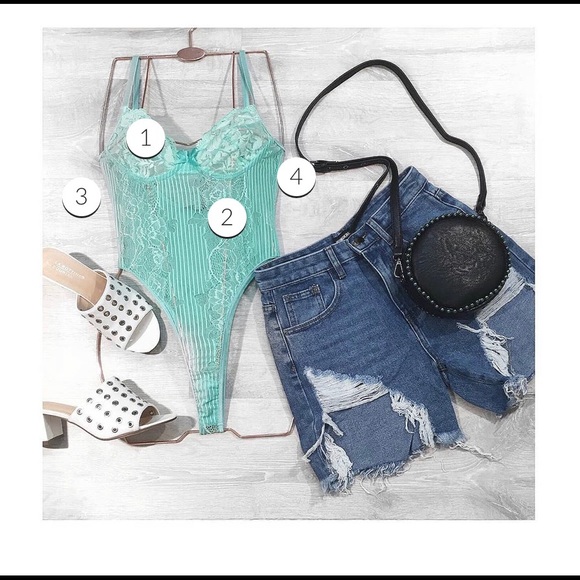 Extreme Rip Denim Shorts - Picture 5 of 7